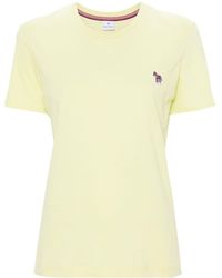 PS by Paul Smith - T-shirt Met Zebrapatch - Lyst