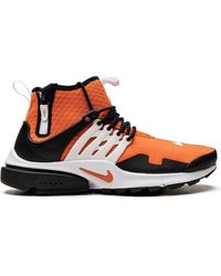 Nike - Air Presto Mid Utility ''orange/black/white'' Sneakers - Lyst