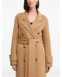 Fracomina - Mantel mit Gürtel - Lyst