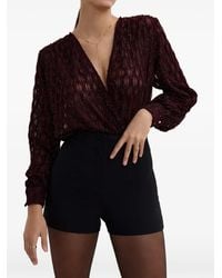 Aubade - Body Texturizado De Manga Larga - Lyst