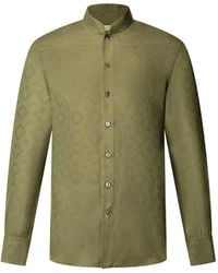 Shanghai Tang - Jacquard Long-Sleeve Shirt - Lyst
