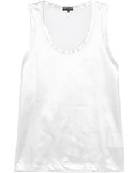 Comme des Garçons - Perforated Metallic Vest - Lyst