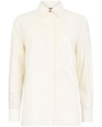 Roberto Cavalli - Chemise À Imprimé Peau De Python - Lyst