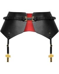 Scandale - Porte-Jarretelles Inspiration Divine En Cuir - Lyst