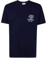 FAMILY FIRST - T-Shirt À Logo Imprimé - Lyst