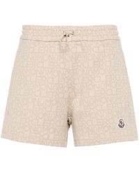 Moncler - Monogram Jacquard Shorts - Lyst