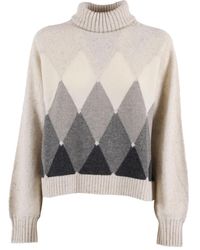 Ballantyne - Maglione A Collo Alto - Lyst