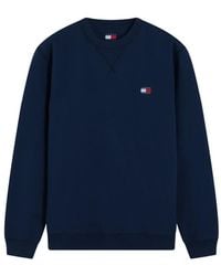 Tommy Hilfiger - Logo-Patch Crew-Neck Sweater - Lyst
