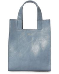 Bally - Small Easy Leather Tote Bag - Lyst
