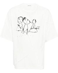 Undercover - Cartoon-Print T-Shirt - Lyst