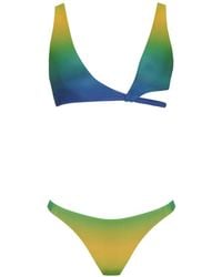 Amir Slama - X Tati Barbieri Ombré Panelled Bikini - Lyst