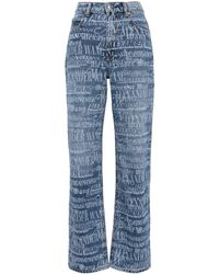 Alexander Wang - Jeans EZ con stampa - Lyst