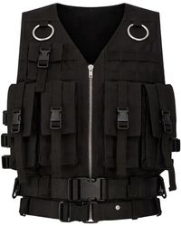 Rick Owens - Temple Multi-Pocket Supply Vest - Lyst