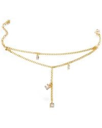 Elisabetta Franchi - Anklet With Charms - Lyst