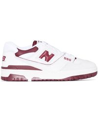 New Balance - 550 "burgundy" Low-top Sneakers - Lyst