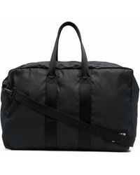 Alexander McQueen Large Logo Patch Holdall - Black