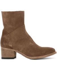 Officine Creative - Zipped Block-Heel Boots - Lyst