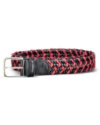 GANT - Braided Leather Belt - Lyst