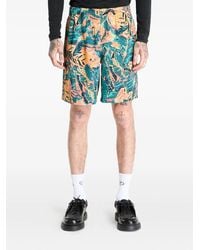 adidas - Floral-Print Shorts - Lyst