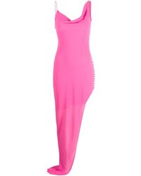 De La Vali - Matisse Asymmetric Side-slit Maxi Dress - Lyst