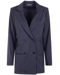 Laura Urbinati - Double-Breasted Blazer - Lyst