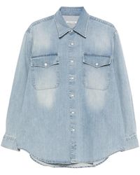 Carter Young - Denim Utility Shirt - Lyst