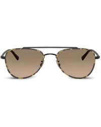 Oliver Peoples - Sacoye Pilot-Frame Sunglasses - Lyst