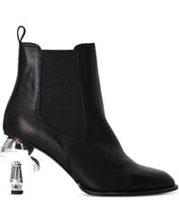 Karl Lagerfeld - Ikon-Heel Gore Chelsea Boots - Lyst