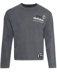 RIVINGTON roi Rebis - Membership Uso Graphic-Print Long-Sleeved T-Shirt - Lyst