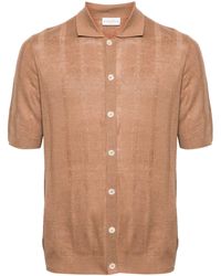 Ballantyne - Short-sleeve Linen Shirt - Lyst