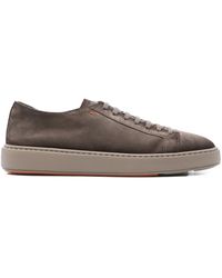 Santoni - Lace-Up Sneakers - Lyst