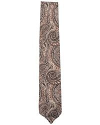 Dell'Oglio - Martin Paisley-Pattern Tie - Lyst