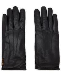 Moorer - Logo Detail Gloves - Lyst