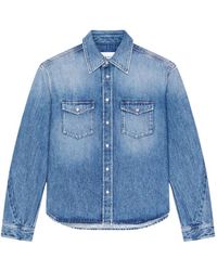 Givenchy - Denim Overhemd Met Zak - Lyst
