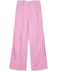 Blugirl Blumarine - Trousers With Logo - Lyst