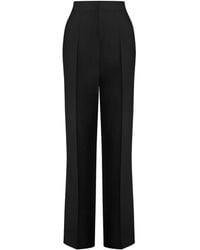Alberta Ferretti - Cady Stretch Classic Trousers - Lyst