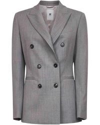 PT Torino - Blazer À Boutonnière Croisée - Lyst