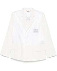 Victoria Beckham - ロゴパッチ ジャケット - Lyst