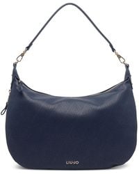 Liu Jo - Logo Zip Shoulder Bag - Lyst