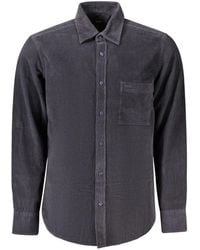BOSS - Corduroy Chest-Pocket Shirt - Lyst