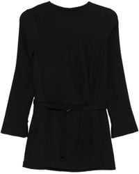 ELEH - Abito Corto Con Maniche A 3/4 - Lyst