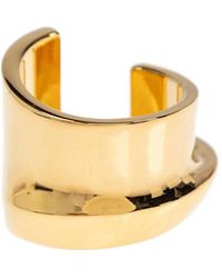 Jacquemus - Curved Brass Ring - Lyst