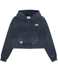 Aape By A Bathing Ape - Graphic-Print Zip-Up Hoodie - Lyst