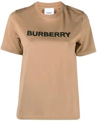 Burberry - Camiseta con logo Horseferry estampado - Lyst