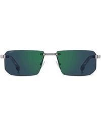 BOSS - Rectangle-Frame Sunglasses - Lyst