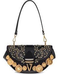 Versace - Virtus Shoulder Bag - Lyst