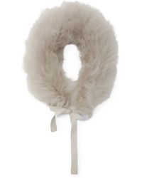 Max Mara - Agreste Shearling Collar - Lyst