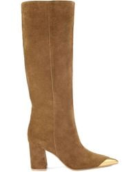 Kurt Geiger - 80Mm Regent Cap Knee-High Boots - Lyst