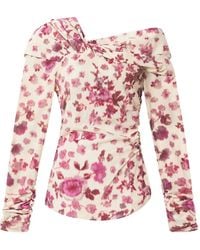 Isabel Marant - Floral Top - Lyst