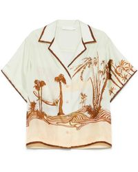 Zimmermann - Silk Shirt - Lyst